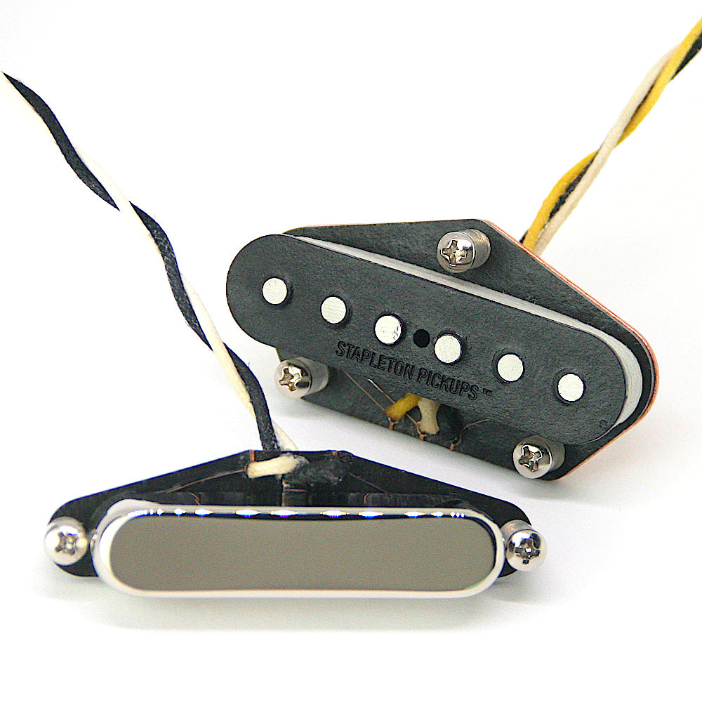 Telecaster® style pickup set with tapped bridge pickup